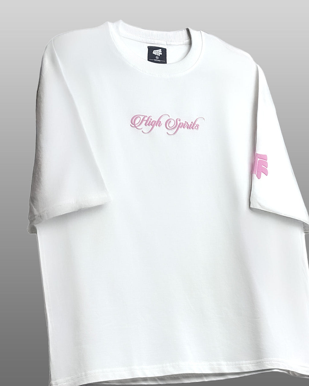 Absolute Baddie Boxy-Fit White T-shirt