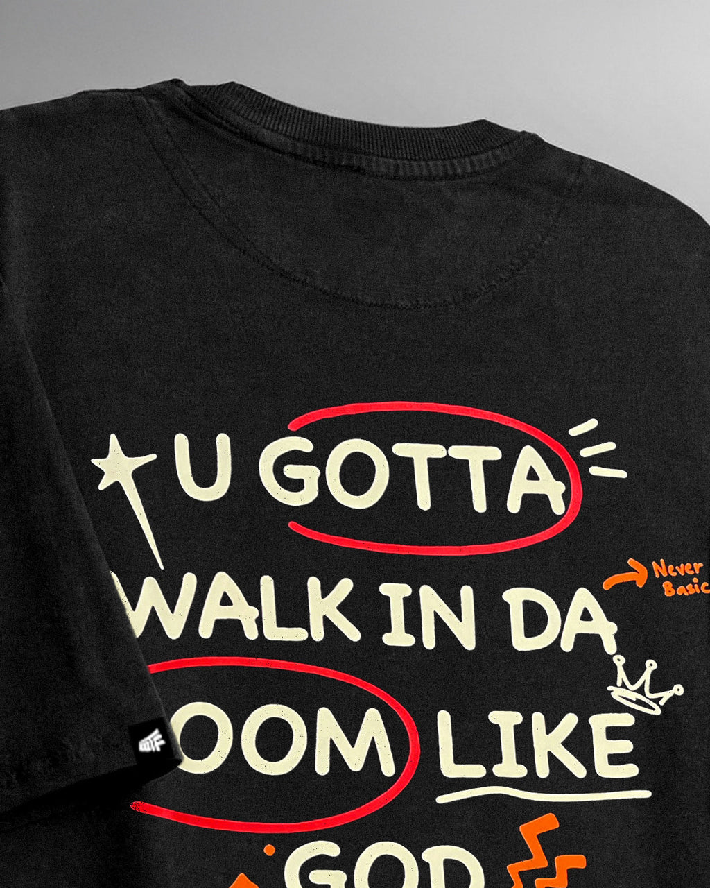 Da Win Acid Wash Boxy-Fit T-shirt