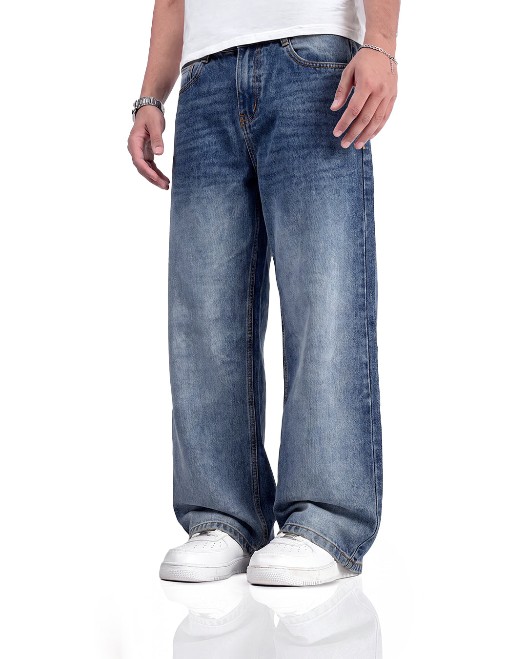 Echo Blue Baggy Jeans