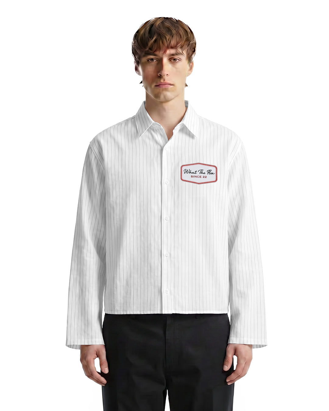 Lost faces Linen Striped Shirt