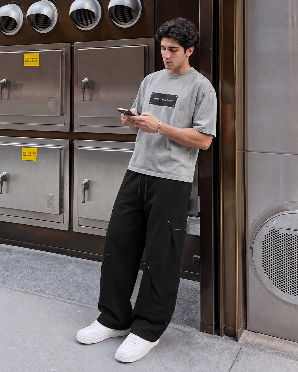 Metal Black Samurai Cotton Pants