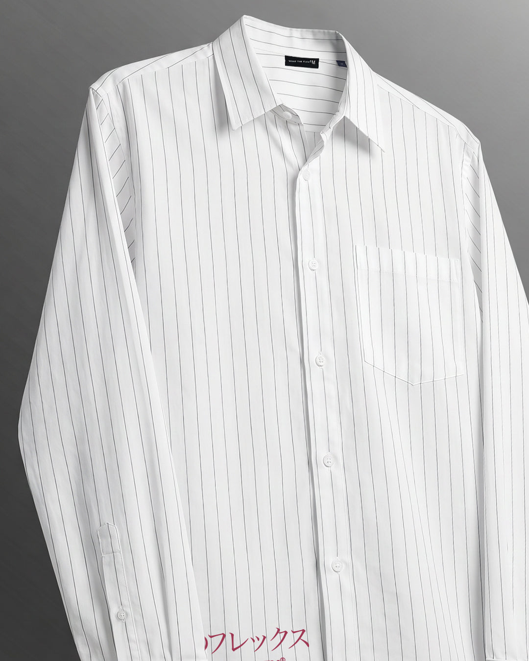 Shiruka Linen Striped Shirt