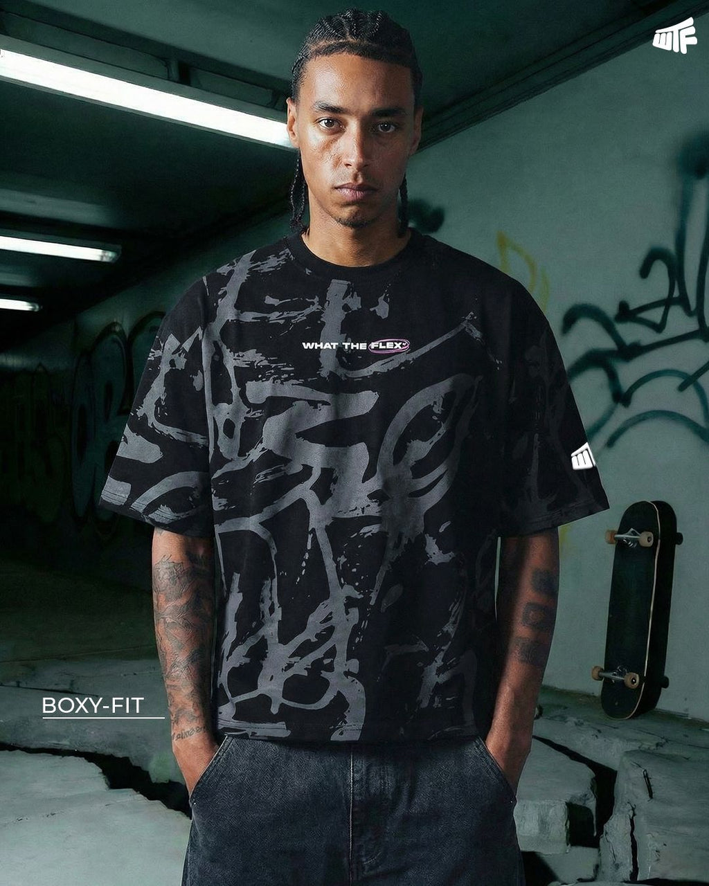 Bare Minimum Boxy-Fit T-shirt
