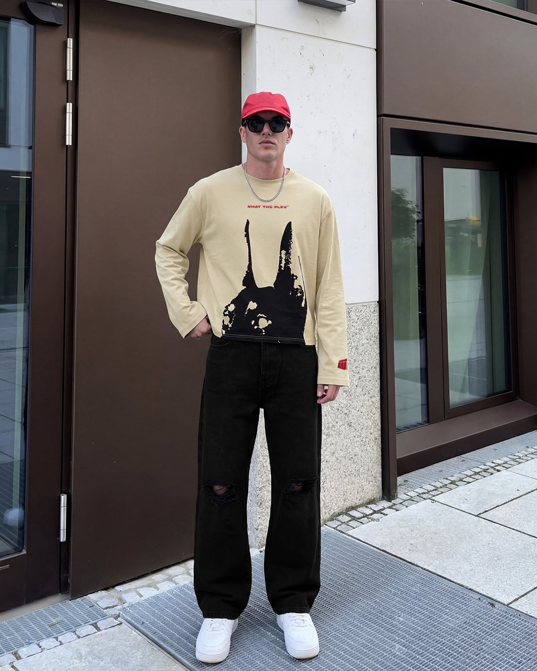 Cold Breed Full Sleeves Boxy-Fit T-Shirt
