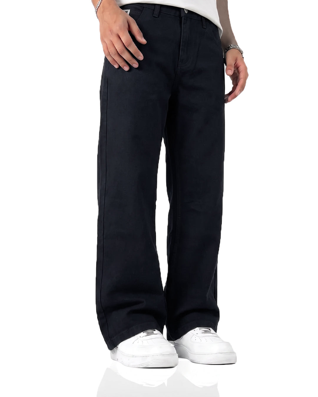 Core Indigo Straight Cut Jeans