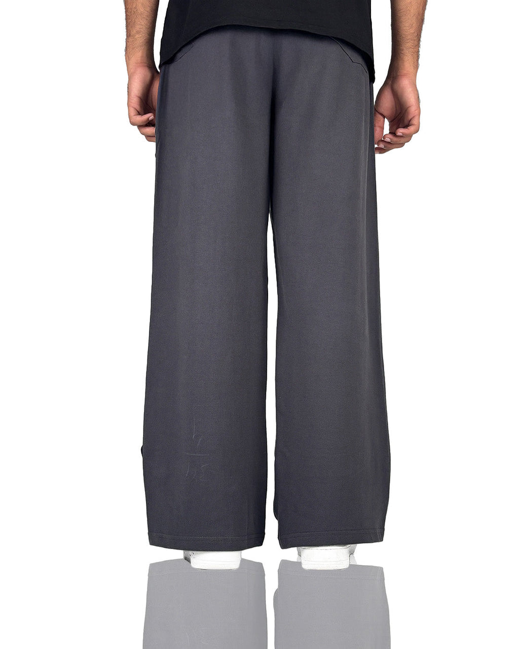 Grey Dropout Sweatpants