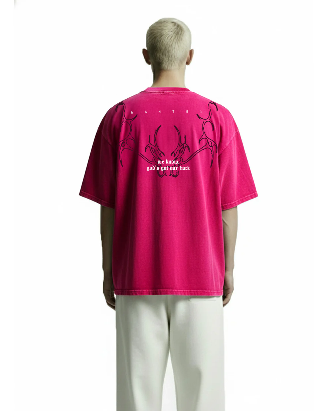 Reborn Pink Acid Wash T-Shirt